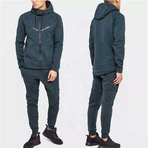 Vente chaude Tech Polaire Survêtement Ensemble De Luxe Coton À Capuche Jogger Pantalon Unisexe Automne Hiver Casual Sportswear Outfit - Product Image 1