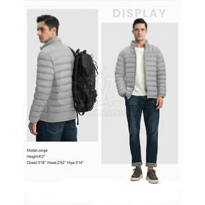 Made In Polyester Latest Design <b>Packable</b> Bubble Winter <b>Jacket</b> For Men Different Color Outerwear <b>Packable</b> Bubble Winter <b>Jacket</b> - Product Image 6