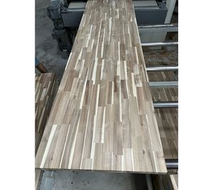 Diseño moderno BC Quality Acacia Wood Panel Finger Joint Board 36x650x2500 Tamaño para muebles de cocina de Vietnam en venta - Product Image 1