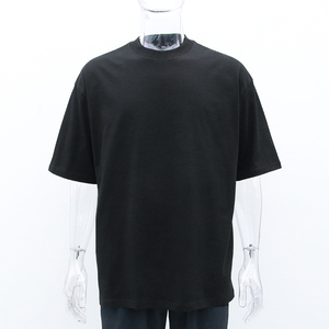 T-shirt décontracté pour homme, col rond, en molleton polyester/coton respirant, personnalisable avec votre logo, qualité OEM supérieure - Product Image 4