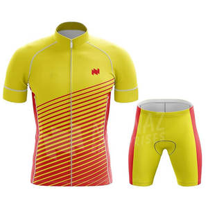 Tallas grandes Slim Fit Hombres Ciclismo Trajes Ciclismo Desgaste Hombres Ciclismo Trajes Liso Teñido Hombres Ciclismo Trajes - Product Image 1