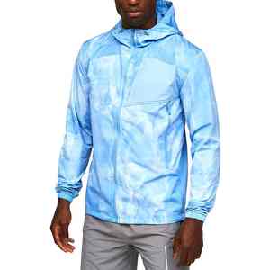 Veste bomber fine d'extérieur personnalisée à impression dégradée pour homme, imperméable, respirante, en tricot de mouton - Product Image 3