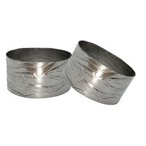 2024 <b>Top</b> Deal Napkin Ring Silver Round Shaped Metal Napkin Ring for <b>Wedding</b> and Christmas <b>Table</b> <b>Decor</b> by Indian Exporters - Product Image 4