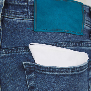 Nouveauté Jeans pour homme coupe classique 100% coton Taille haute Respirant Séchage rapide Pantalon décontracté droit - Product Image 2