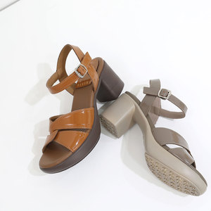 Jshoe รองเท้ายืดลำลองสำหรับผู้หญิง, รองเท้า2025หนังแพะแท้รองเท้าแตะมีสายคาดรองเท้าผู้หญิง - Product Image 3