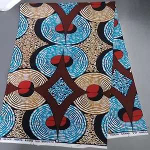 Factory wholesale price100% cotton african real print wax fabric