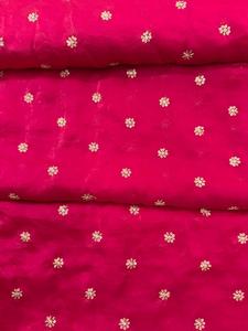 Élégant espace soie or Jari Butti tissu de broderie pour Boutique mariée et vêtements ethniques traditionnels robes Sarees Lehengas - Product Image 6