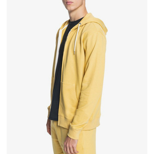 Sweat à capuche zippé pour hommes de haute qualité 100% coton French Terry Blank Drop Shoulder Hoodie Style unisexe Fournisseur en gros - Product Image 4