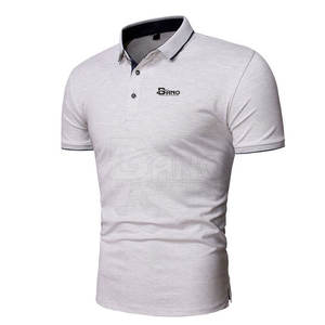 Nueva camiseta de polo de alta calidad para hombre, camiseta de polo de algodón personalizada de tela transpirable para hombre - Product Image 2