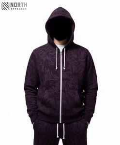 Conjuntos de Sudaderas con Capucha de Invierno con Estampado Personalizado, 100% Algodón, Manga Larga, Parche Bordado, Pantalones de Chándal - Product Image 6