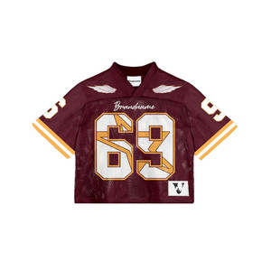 Camiseta de Estilo Urbano Informal, OEM/ODM, Talla Regular, Estampada, Ligera, de Manga Corta, Material de Marca Pura, Corte Cuadrado - Product Image 2