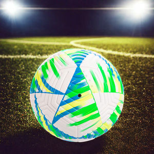 Tamaño oficial 5 Balón de fútbol americano Logotipo personalizable Cuero de PU PVC para entrenamiento de partidos - Product Image 2