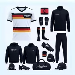 ชุดเสื้อฟุตบอลสำหรับผู้ชายชุดวอร์มเล่นฟุตบอลแบบผลิตตามสั่งสำหรับอาร์เจนตินาเยอรมนี - Product Image 3