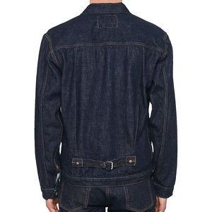 Veste en jean matelassée au meilleur design 2025, veste bomber en jean au style unique, veste en jean matelassée en gros pour hommes - Product Image 5