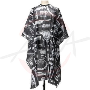 Cape personnalisée de haute qualité cape de barbier coupe de cheveux de salon de coiffure casquettes de barbier imperméables avec logo personnalisé - Product Image 2