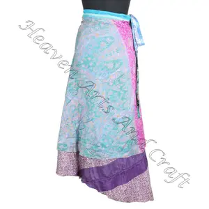 New 2023 Magic Bikini Cover Wear Silk Beach Wrap Skirt magic 38" sarong pareo custom latest design pictures women fashion suits