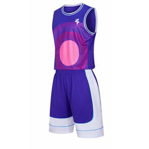 Maillot de basket-ball de haute qualité pour hommes Offre Spéciale ensemble d'été à la mode respirant grande taille nom de l'équipe personnalisé Techniques imprimées - Product Image 1