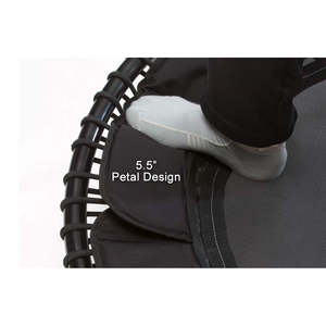 Mini trampoline JumpSport 250, lot de 2, rebondisseur de fitness pour l'intérieur/l'extérieur, cardio, sûr, durable, en acier, polypropylène, mousse PVC - Product Image 6