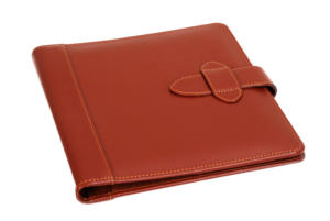 Cuaderno de negocios ejecutivo elegante simple cubierta de diario de cuero genuino suave tamaño A5 con logotipo personalizado - Product Image 2