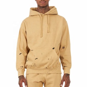 Chándal acampanado de alta calidad, ropa de calle con logotipo personalizado, sudaderas lisas de manga larga, chándal acampanado para hombres - Product Image 6