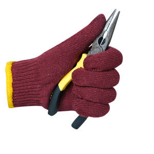 ถุงมือถักนิตติ้งขนสัตว์ผสมกับกระดุมข้อมือด้านในนุ่มและทันสมัยสำหรับใช้ในชีวิตประจำวัน - Product Image 6