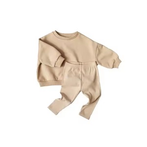 Conjunto de sudadera y pantalón de invierno para niños, conjunto de vestido para niños - Product Image 3