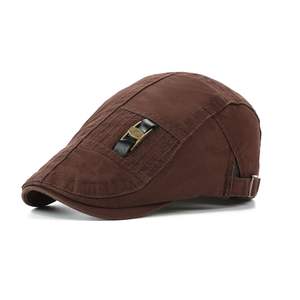 Casquettes de baseball déstructurées en coton délavé avec logo personnalisé, style vintage 2025 en denim et coton vieilli - Product Image 1