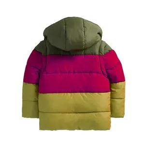 Venta al por mayor OEM Casual calle invierno Puffer abrigo chaqueta con capucha Impresión de logotipo personalizado impermeable abajo Puffer chaqueta para los hombres - Product Image 2