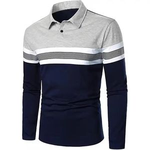 <b>Men's</b> <b>Casual</b> Full <b>Sleeve</b> for Polo <b>Long</b> <b>Sleeve</b> Plain T-<b>Shirt</b> Breathable Plus Size Plain for Polo <b>Shirt</b> Big Size <b>Long</b> <b>Sleeve</b> - Product Image 5