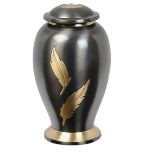 Urne funéraire en métal de meilleure qualité Urne commémorative Urne funéraire en émail pour adultes pour cendres humaines - Product Image 3