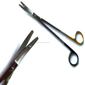 Tijeras para Lifting Facial Gorney Super Cut Curvas, Instrumento Quirúrgico de Acero Inoxidable para Cirugía Plástica, Manual, ENT, Certificado CE - Product Image 1