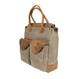 Bolsa de Cuero para Exteriores, Tela Panamá de Alta Calidad, Resistente al Agua, Estilo Vintage, Hecha en Turquía, Venta al por Mayor - Product Image 2