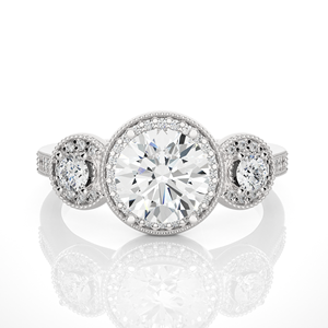 Bague en diamant naturel de luxe certifiée IGI OEM plaquée or 14 carats pour la revente B2B, personnalisation de la marque, collections de cadeaux, fournisseur direct - Product Image 2