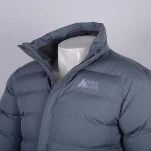 FHOR <b>Men's</b> Casual Softshell Non-Hoodie <b>Jacket</b> <b>Lightweight</b> Windproof Stand Collar Fitness-Feature Silicon Polyester-Filled Soft - Product Image 4