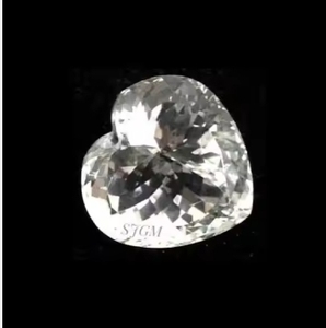 CRISTAL DE QUARTZ CLAIR Naturel 4mm Coupe Coeur Prix de gros Usine de haute qualité Facettes pierres précieuses en vrac CRISTAUX NATURELS - Product Image 1