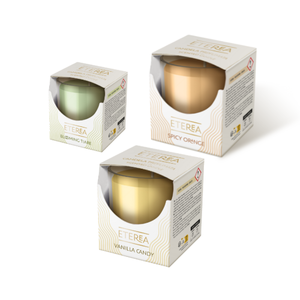 Vela Aromática Eterea 120g, Cera de Parafina Hecha en Italia, Aroma Natural Inspirado en Blooming Tiare, Colorante Perfumado, Relajante para Interiores - Product Image 2