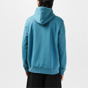 เสื้อฮู้ดสวมหัวแบบเรียบใส่ได้ทั้งชายและหญิงมีซิปมีกระเป๋ามีฮู้ดผ้าฟลีซผ้าฝ้ายหนาสำหรับฤดูหนาว - Product Image 5