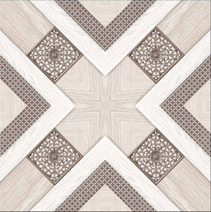 Azulejos de cerámica 600x600mm satinado mate modelo 5027 para pisos de sala de estar la mejor calidad de azulejos de cerámica Novac India - Product Image 3