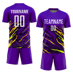 Kits de ropa de fútbol de Francia al por mayor, conjunto de uniforme de fútbol unisex de alta calidad, sublimada camiseta de fútbol, uniforme de poliéster 100% - Product Image 1