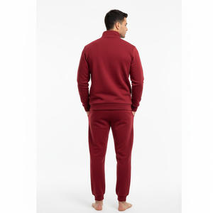 Chándal hecho a medida para hombre, proveedor de fábrica OEM, ropa de gimnasio elegante al por mayor, ropa deportiva de moda informal para entrenamiento de jogging - Product Image 2