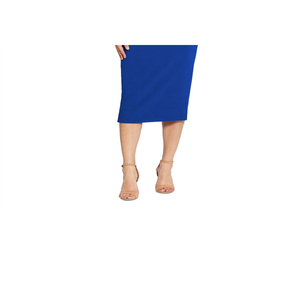 Abito da sera Tiffany Dress - Blu Elettrico XS in Crepe Confortevole, Vestito da ballo a vita naturale, Lunghezza al pavimento - Product Image 6