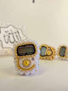 Contador Digital Zikrmatic Tasbeeh 2025 Venta caliente favores de fiesta islámica Ramadán regalo musulmán al por mayor - Product Image 3