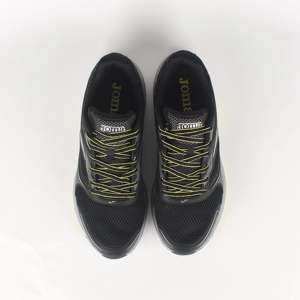 Zapatillas Deportivas para Hombre JOMA Vitaly Negro 2434, Transpirables, Negras/Amarillas, con Plantilla de Malla/Goma/PU para Todas las Temporadas - Product Image 2