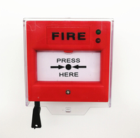 Point d'appel d'incendie bon marché Break Glass Manuel Call Point Fire Alarm System Accessory Pull Station for Sale Bulk