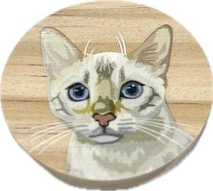 Soporte de Madera Personalizado para Teléfono con Diseño de Gatos, Creaciones Artesanales para Agarre de Teléfono - Product Image 6