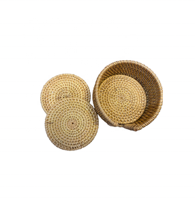 Fabricación de Vietnam, tapetes de mesa de comedor de ratán de 10cm a 50cm para decoración de vajilla de ratán, fiesta en casa, boda, noche, artesanía - Product Image 3