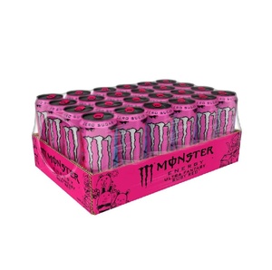 Bebida Energética Monsters Ultra Fantasy Ruby Red, Paquete de 12 Latas de 500 ml, Bebida con un Fuerte Impulso de Energía, Suministro al por Mayor - Product Image 4