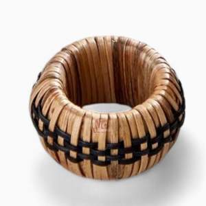 ห่วงใส่ผ้าเช็ดปากทำจากหวายแบบถักมือของสะสมแหวนผ้าเช็ดปากสำหรับตกแต่งจากเวียดนาม - Product Image 5