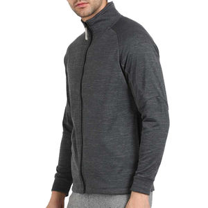 Sudaderas con capucha bordadas de moda de diseño, sudaderas con capucha sin mangas negras en blanco de nuevo diseño sin capucha con cremallera para hombres - Product Image 3