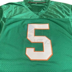 Maillot de football américain rembourré à faible MOQ, couleur unie, nouvelle arrivée, maillots de football américain personnalisés à vendre - Product Image 3